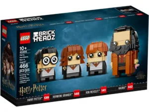Harry, Hermione, Ron & Hagrid