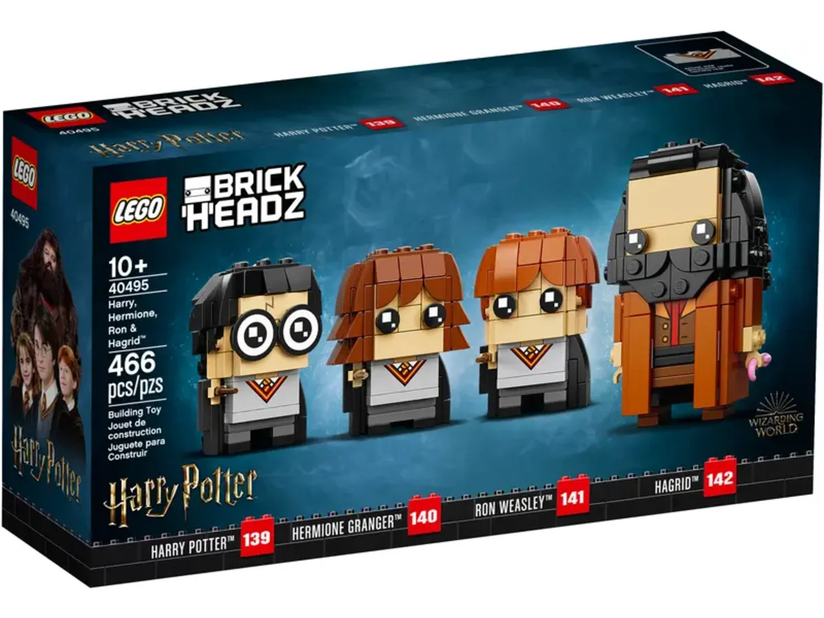 Harry, Hermione, Ron & Hagrid