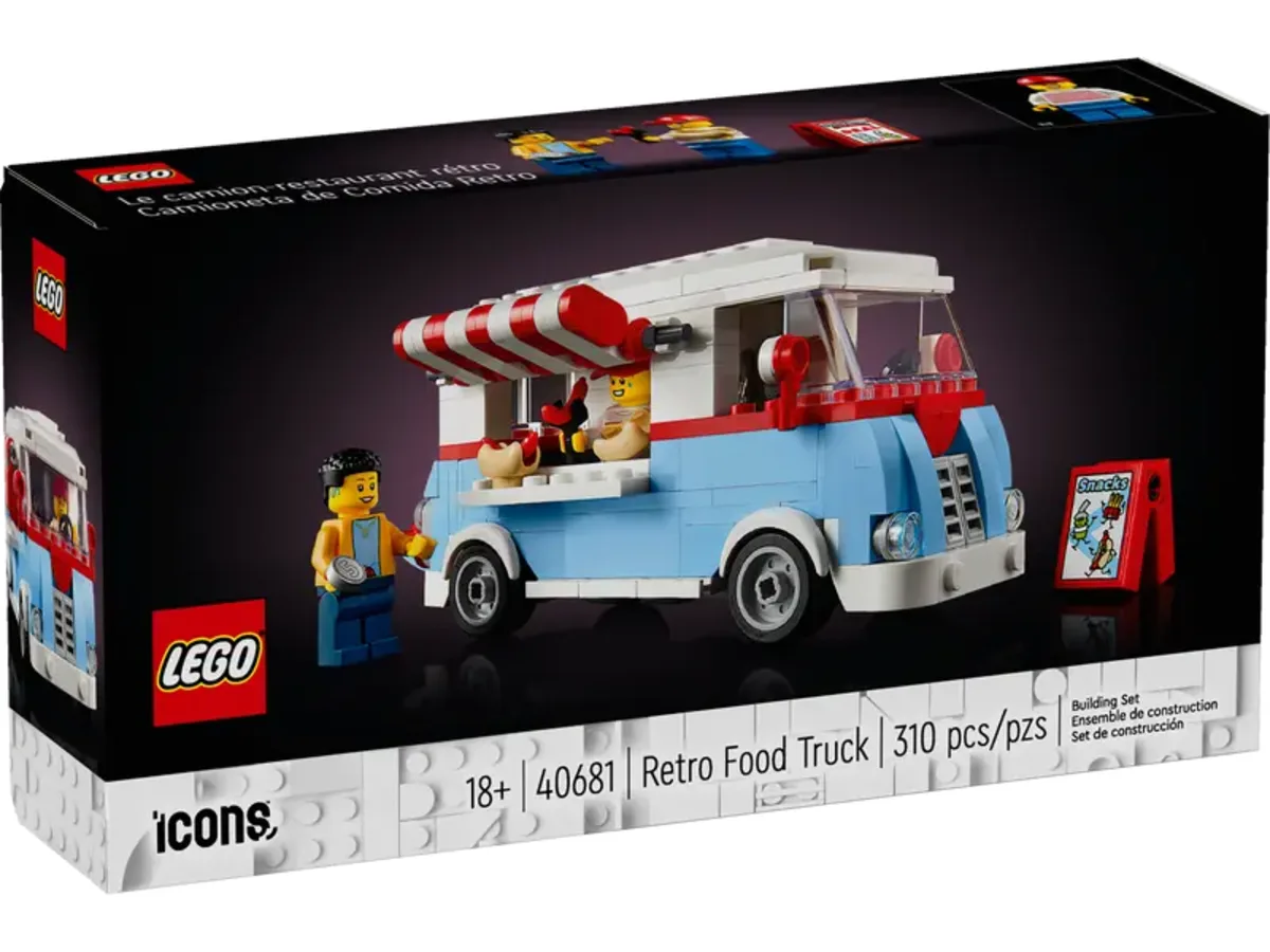 Retro food truck