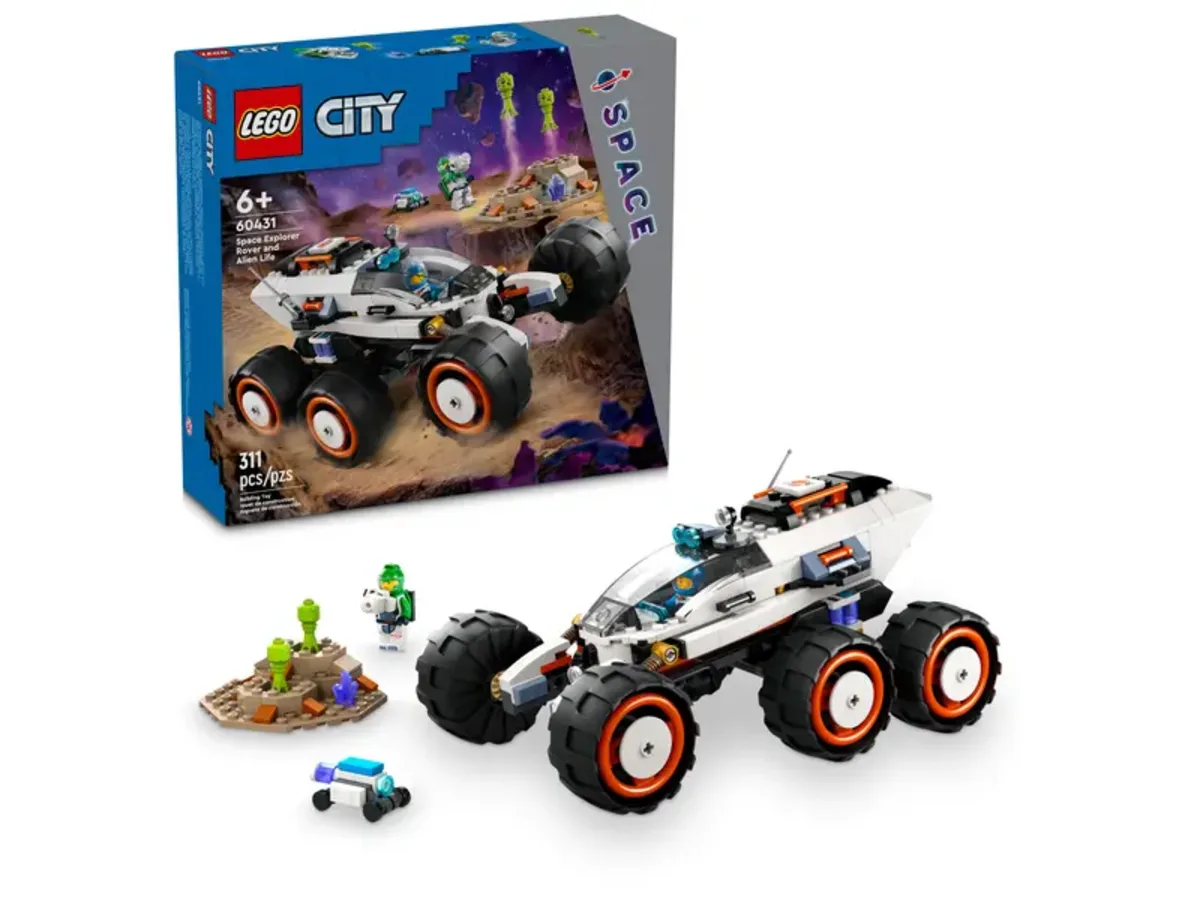Space explorer rover and alien life