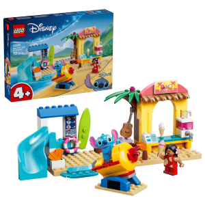 Beach fun with Lilo and Stitch